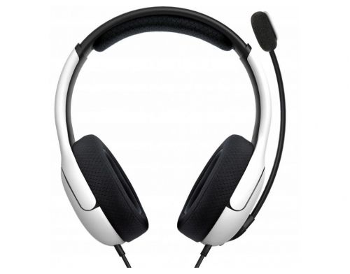 Фото №4 - Гарнитура PDP Gaming LVL40 Wired Stereo Headset White (PS4/PS5)
