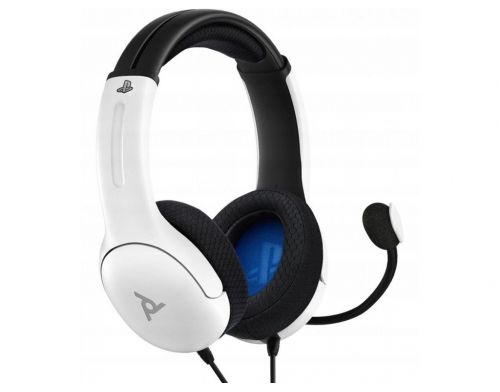 Фото №6 - Гарнитура PDP Gaming LVL40 Wired Stereo Headset White (PS4/PS5)