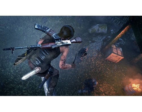 Игра Rise of the Tomb Raider 20 Year Celebration Edition PS4 Limited edition (notebook) Б.У. фото №3