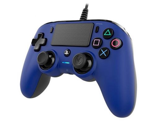 Фото №3 - NACON Wired Compact Controller PS4 Blue Б.У.