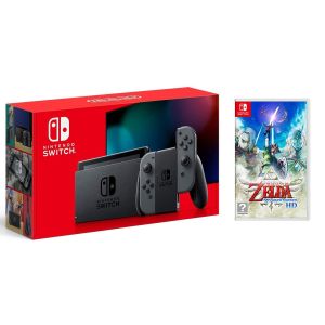 Nintendo Switch Gray - Обновлённая версия + The Legend of Zelda: Skyward Sword HD Nintendo Switch (Гарантия 18 месяцев)