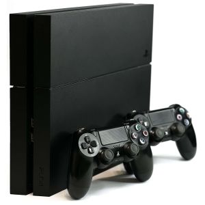 Ігрова консоль Playstation 4 Fat 1TB Black Матова + дод. джойстик Вживана