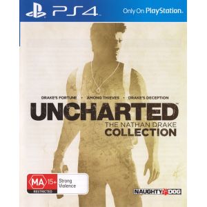Игра Uncharted The Nathan Drake Collection PS4 Английская версия Б.У.