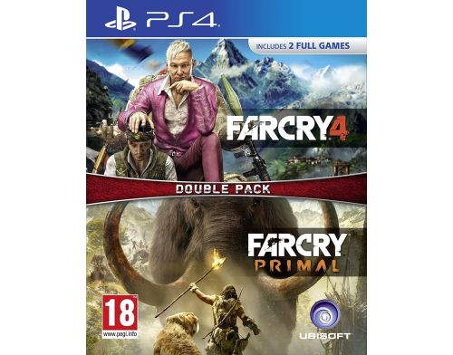 Фото №1 - Far Cry 4 + Far Cry Primal PS4 Русская версия