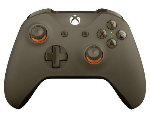 Фото №1 - Microsoft Xbox ONE Controller S Military Green Б.У.