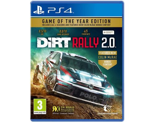 Фото №1 - Dirt Rally 2.0 Game of the Year Edition PS4