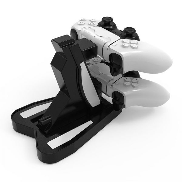 Зарядна станція для 2-х геймпадів PlayStation DualSense Charging Stand Two Controllers PS5 фото №3
