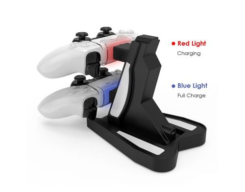 Зарядна станція для 2-х геймпадів PlayStation DualSense Charging Stand Two Controllers PS5 фото №4