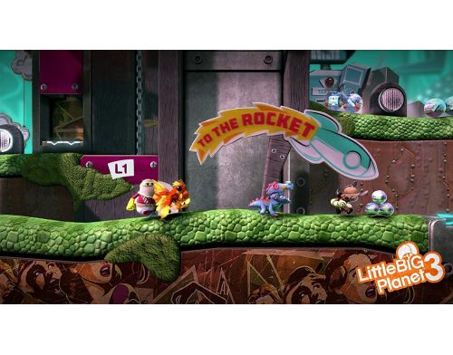 Игра LittleBigPlanet 3 PS4 русская версия Б.У. фото №3