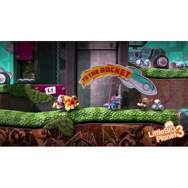 Игра LittleBigPlanet 3 PS4 русская версия Б.У. фото №3