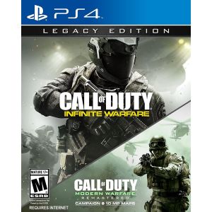 Игра Call of Duty Infinite Warfare Legacy Edition + COD Modern Warfare PS4 Б.У. английские версии