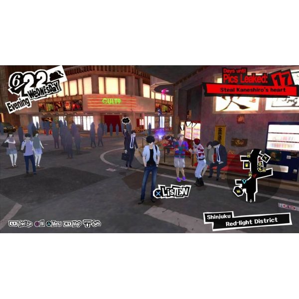 Игра Persona 5 PS4 Английская версия Б.У. фото №2