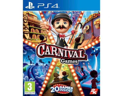 Фото №1 - Carnival Games PS4 Английская версия Б.У.