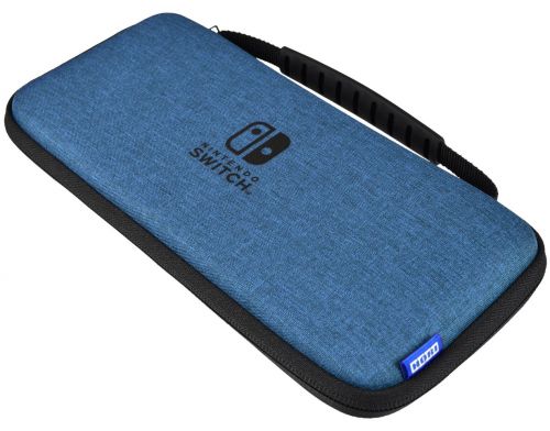 Фото №2 - Чехол Hori Slim Tough Pouch Blue for Nintendo Switch OLED NSW-811U