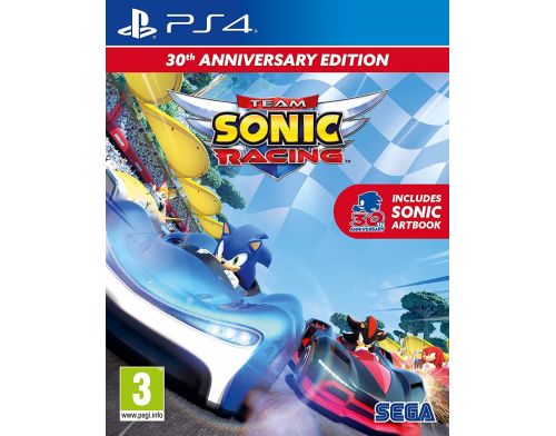 Фото №1 - Team Sonic Racing 30th Anniversary Edition PS4