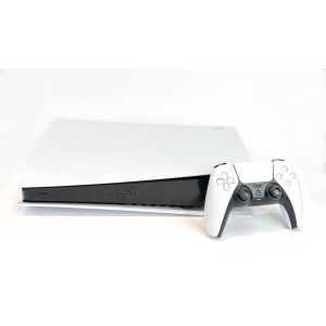 Игровая консоль Sony PlayStation 5 White Digital Edition + доп. джойстик Б.У.