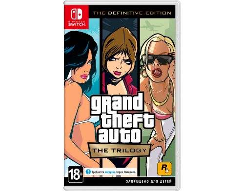 Фото №1 - GTA (Grand Theft Auto)The Trilogy The Definitive Edition Nintendo Switch