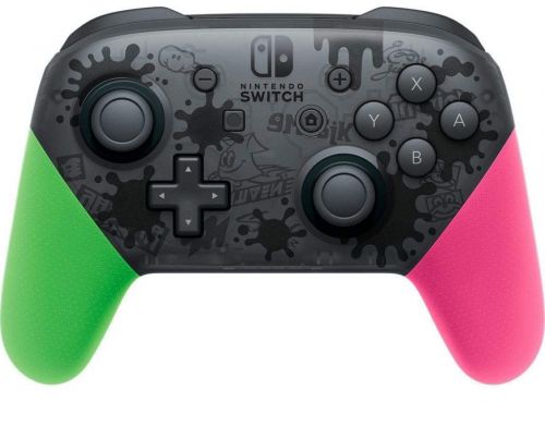 Фото №1 - Nintendo Switch Pro Controller Splatoon 2 Edition Б.У.