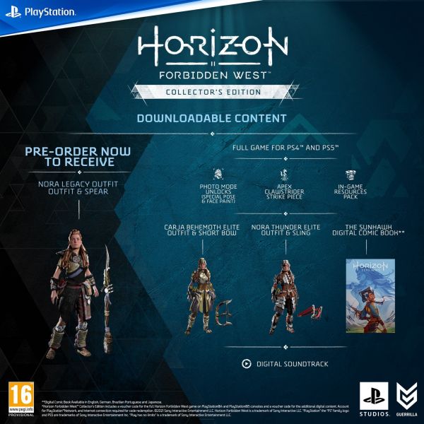 Гра Horizon Zero Dawn Forbidden West PS5 рос. версія Колекційне видання PS5 фото №5