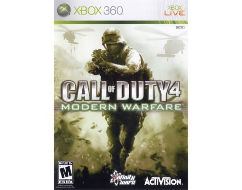 Фото №1 - Call of Duty: Modern Warfare 4 Xbox 360 Б.У. Оригинал, Лицензия