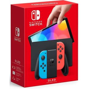 Портативная игровая консоль Nintendo Switch (OLED model) Neon Red/Neon Blue set Б.У.