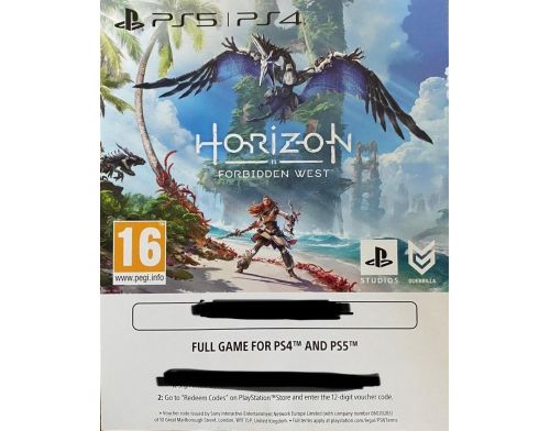 Фото №1 - Ваучер на загрузку игры Horizon: Forbidden West PS5 PS4