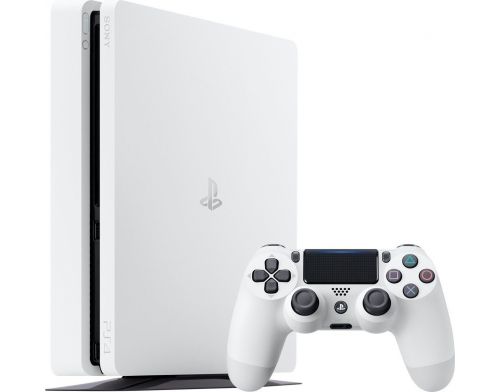 Фото №1 - Sony Playstation 4 Slim 1 TB White Б.У. (Гарантия)