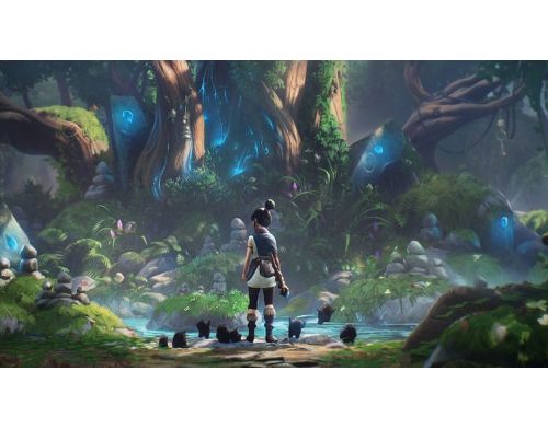 Игра Kena Bridge of Spirits Deluxe Edition PS4 Б.У. фото №2