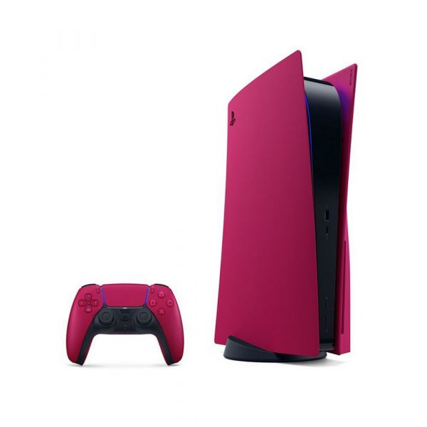 Лицьова панель Sony PS5 Digital Edition Console Covers – Cosmic Red фото №3