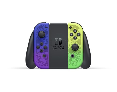 Портативная игровая консоль Nintendo Switch OLED Model Splatoon 3 Edition фото №2