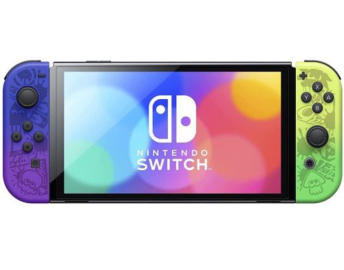 Портативная игровая консоль Nintendo Switch OLED Model Splatoon 3 Edition фото №3