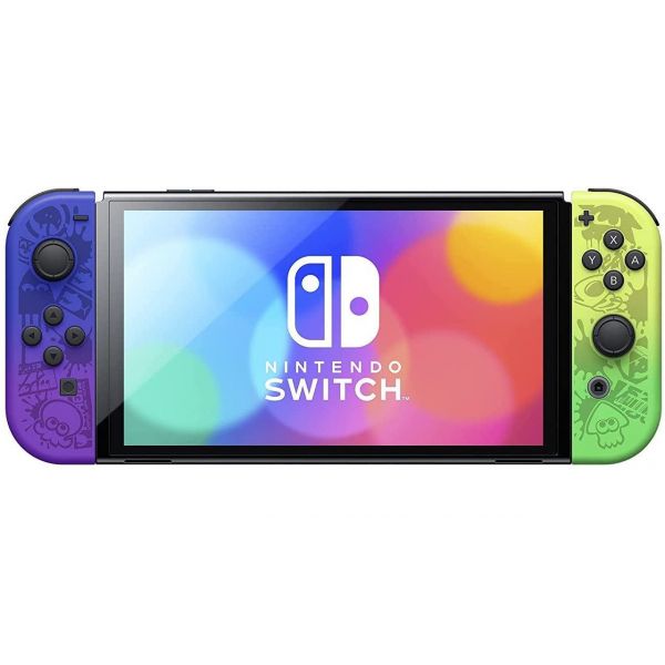 Портативная игровая консоль Nintendo Switch OLED Model Splatoon 3 Edition фото №3