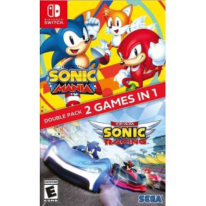 Игра Sonic Mania + Team Sonic Racing Double Pack Nintendo Switch русские субтитры