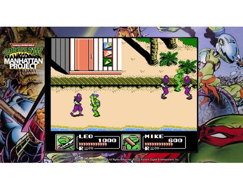 Игра Teenage Mutant Ninja Turtles The Cowabunga Collection Nintendo Switch фото №5