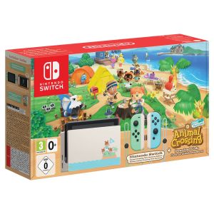 Портативная игровая консоль Nintendo Switch Animal Crossing: New Horizons Limited Edition (Upgraded version) Без игры Б.У.