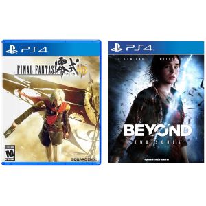 Игра Final Fantasy Type 0 + Beyond Two Souls PS4 Б.У.