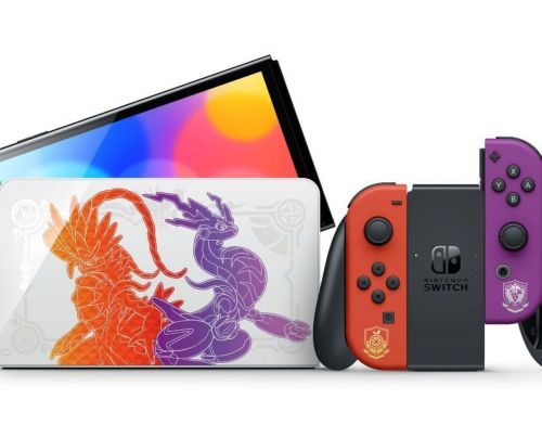 Портативная игровая консоль Nintendo Switch OLED Model Pokemon Scarlet & Violet Edition фото №3