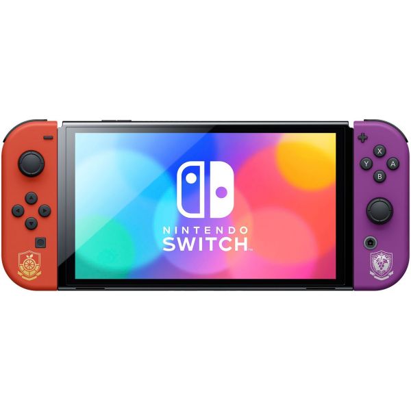 Портативная игровая консоль Nintendo Switch OLED Model Pokemon Scarlet & Violet Edition фото №4