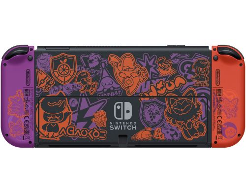 Портативная игровая консоль Nintendo Switch OLED Model Pokemon Scarlet & Violet Edition фото №5
