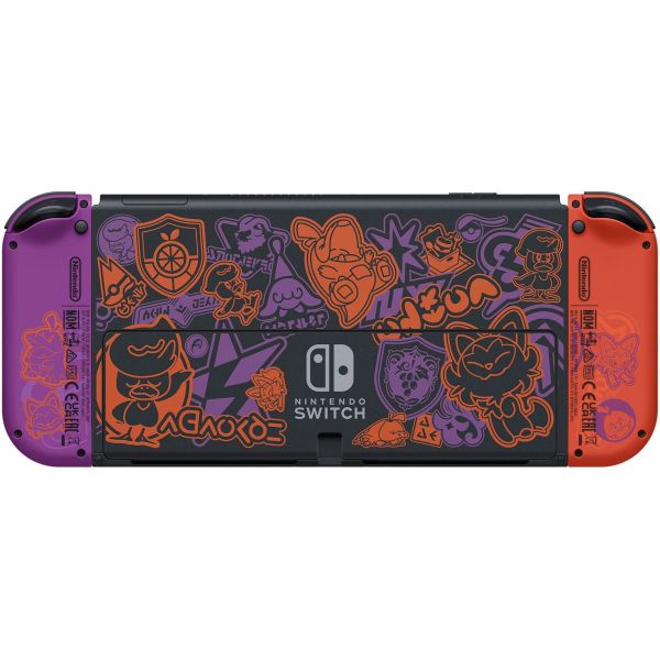 Портативная игровая консоль Nintendo Switch OLED Model Pokemon Scarlet & Violet Edition фото №5