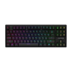 Клавіатура оптична HATOR Rockfall EVO TKL Kailh Optical ENG/UKR/RUS (HTK-630) Black
