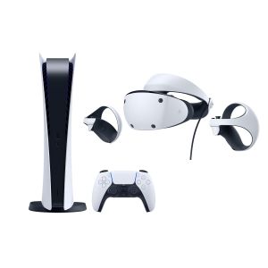 Sony PlayStation 5 White Digital Edition + PlayStation VR2 + Horizon