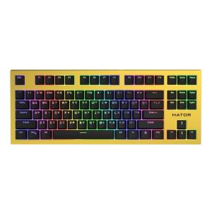Клавіатура бездротова механічна HATOR Skyfall TKL PRO Wireless ENG/UKR/RUS (HTK-668) Yellow