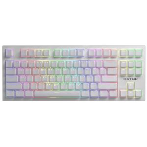 Клавіатура бездротова механічна HATOR Skyfall TKL PRO Wireless ENG/UKR/RUS (HTK-664) White