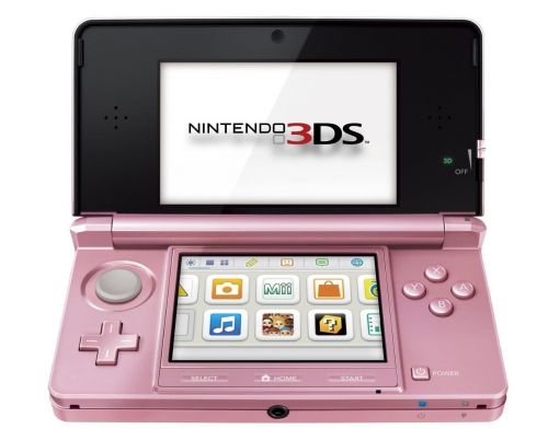 Фото №1 - Nintendo 3DS Coral Pink + Прошивка Luma3DS + SD Карта с играми Б.У.