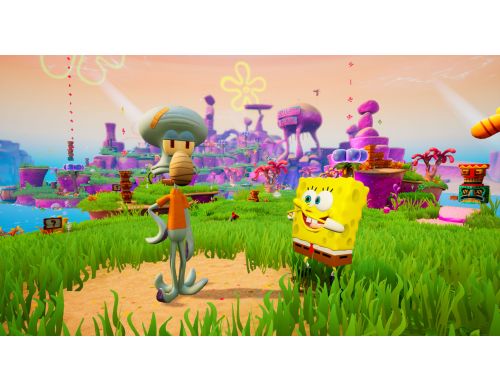 Игра SpongeBob SquarePants: Battle for Bikini Bottom - Rehydrated PS4 Б.У. фото №2