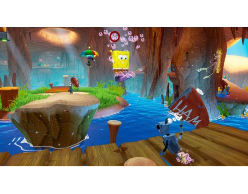 Игра SpongeBob SquarePants: Battle for Bikini Bottom - Rehydrated PS4 Б.У. фото №6