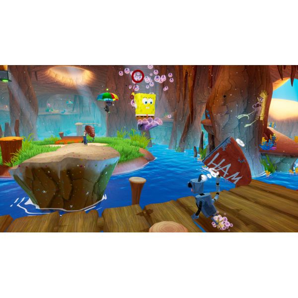 Игра SpongeBob SquarePants: Battle for Bikini Bottom - Rehydrated PS4 Б.У. фото №6