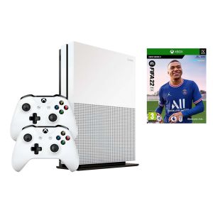 Xbox ONE S 1 TB Б.У. + доп. джойстик + FIFA 22