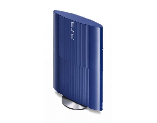 Фото №2 - Sony Playstation 3 Super Slim 500GB Azurite Blue Б.У. (Гарантия 1 месяц)